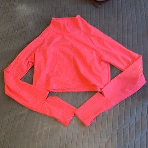 Oiselle Firecracker Crop Long Sleeve